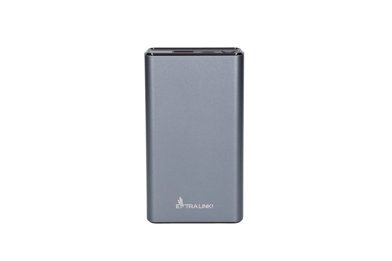 Extralink EX.19539 powerbank Lithium-Ion (Li-Ion) 20000 mAh Grå, Lys grå