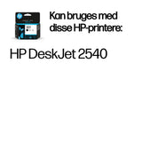 HP Original 301-blækpatron, sort