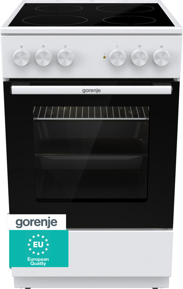 Gorenje GEC5A21WG Fritstående komfur Elektrisk Keramisk Hvid