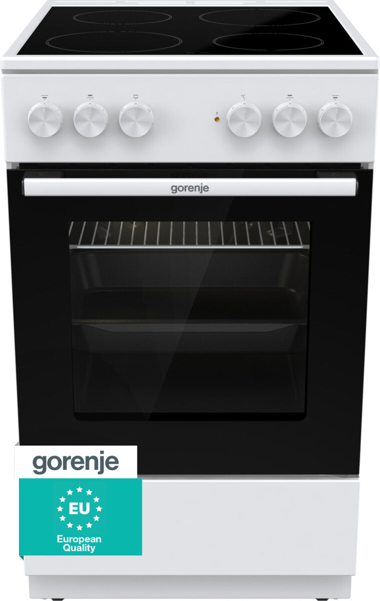 Gorenje GEC5A21WG Fritstående komfur Elektrisk Keramisk Hvid