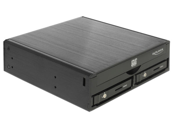 DeLOCK 47230 ODD lukning 13,3 cm (5.25") SATA III Sort