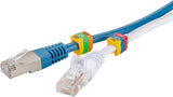 Goobay 72516 kabelmarkering Gul PVC 90 stk