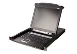 ATEN CL5708N rack-konsol 48,3 cm (19") 1280 x 1024 pixel Metal, Plast Sort 1U