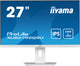 iiyama ProLite XUB2792QSU-W5 computerskærm 68,6 cm (27") 2560 x 1440 pixel Wide Quad HD LED Hvid