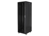 Lanberg FF01-6842-12B stativ 42U Fritstående reol Sort