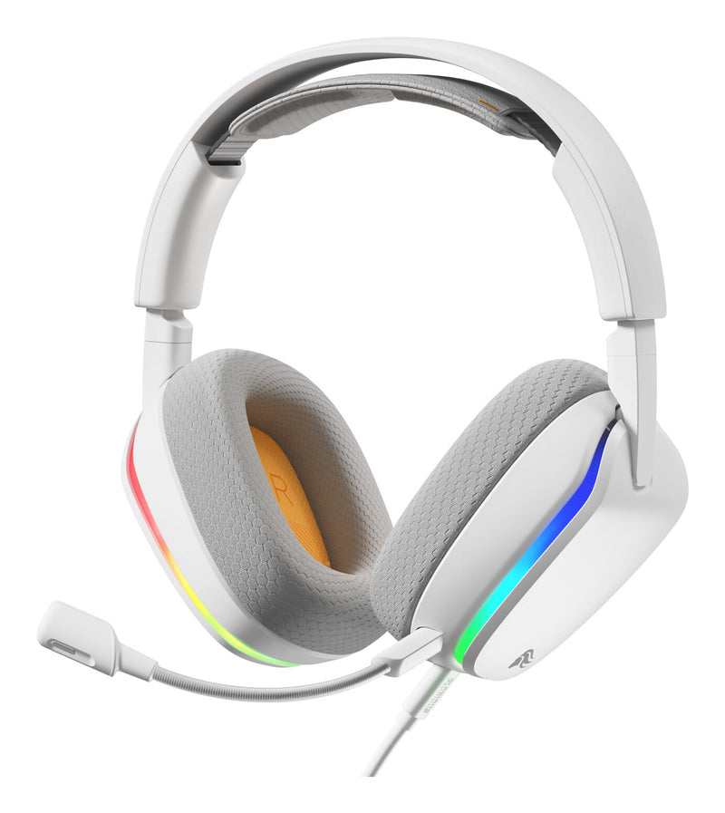 Glorious Gaming GHS Eternal RGB Headset Ledningsført Spil USB Type-C Hvid