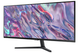 Samsung S50GC computerskærm 86,4 cm (34") 3440 x 1440 pixel UltraWide Quad HD LCD Sort