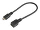 Prokord USB-0006 USB-kabel USB 2.0 0,2 m Micro-USB B Mini-USB B Sort