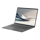 ASUS Zenbook A14 UX3407QA-QD496W Copilot+ PC Snapdragon X1-26-100 Laptop 35,6 cm (14") WUXGA 32 GB LPDDR5x-SDRAM 1 TB SSD Wi-Fi 6E (802.11ax) Windows 11 Home Tysk Grå