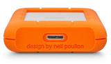 LaCie Rugged Mini ekstern harddisk 4 TB 5400 rpm Micro-USB B 3.2 Gen 1 (3.1 Gen 1) Orange