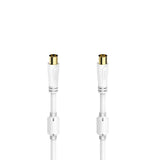 Hama 00205246 koaxial kabel 1,5 m Koaksial Hvid