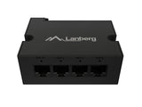 Lanberg DIN-GE4-BT-90W PoE adapter Gigabit Ethernet