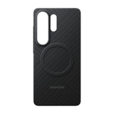 Samsung M3 Carbon Magnet Black mobiltelefon etui 17,5 cm (6.9") Hylde etui Sort