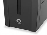 Conceptronic ZEUS01E UPS-enhed Interaktivt indgangsstik 0,65 kVA 360 W 4 AC stikkontakt(er)