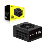Corsair SF Series SF1000 enhed til strømforsyning 1000 W 24-pin ATX SFX Sort