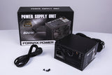 Gembird CCC-PSU80P-BBP-600 enhed til strømforsyning 600 W 24-pin ATX ATX Sort
