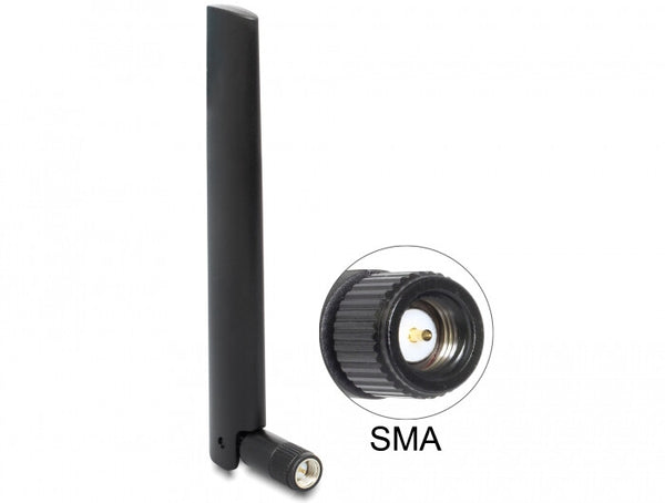 DeLOCK LoRa antenne Omniretningsbestemt antenne SMA 3 dBi