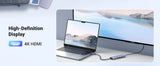 Ugreen 15596 dockingstation Ledningsført USB 3.2 Gen 1 (3.1 Gen 1) Type-A + Type-C Aluminium