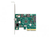 DeLOCK 90107 interface-kort/adapter Intern USB 3.2 Gen 2 (3.1 Gen 2)