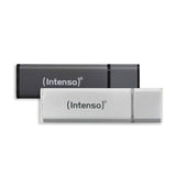 Intenso AluLine USB Drive 32GB Doppelpack 2x32GB - 32 GB USB-nøgle USB Type-A 2.0 Anthracit, Sølv