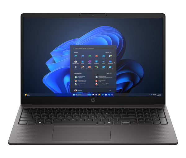 HP 255R AMD Ryzen™ 5 7535U Laptop 39,6 cm (15.6") Fuld HD 16 GB DDR5-SDRAM 256 GB SSD Wi-Fi 6 (802.11ax) Windows 11 Pro Sort
