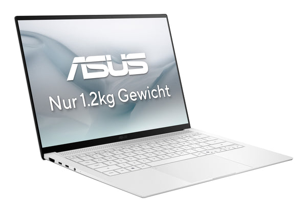 ASUS Zenbook S14 UX5406AA-SU236W Copilot+ PC Intel Core Ultra 9 386H Laptop 35,6 cm (14") Berøringsskærm 3K 32 GB LPDDR5x-SDRAM 1 TB SSD Wi-Fi 7 (802.11be) Windows 11 Home Tysk Hvid