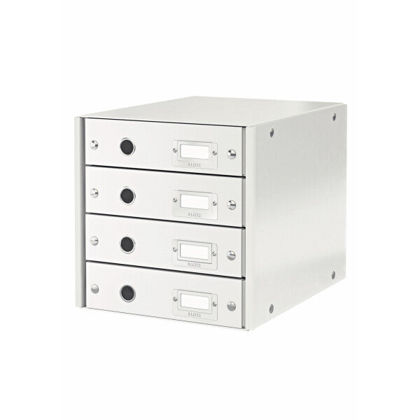 Leitz Click & Store WOW skuffekabinet (4 skuffer), 81% recirkuleret karton