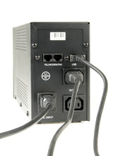 Gembird UPS-PC-652A UPS-enhed Interaktivt indgangsstik 0,65 kVA 390 W 3 AC stikkontakt(er)
