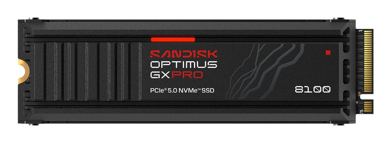 SanDisk Optimus GX PRO 8100 2 TB M.2 PCI Express 5.0 NVMe TLC 3D NAND