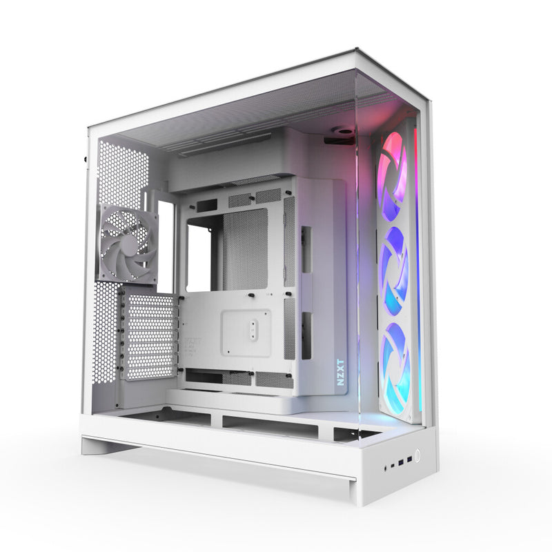 NZXT H9 Flow RGB Midi Tower Hvid