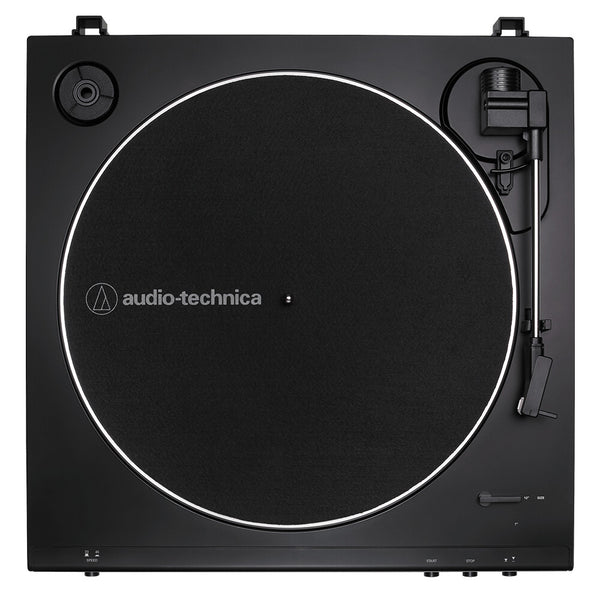 Audio-Technica AT-LP60X Bæltedrevet pladespiller Sort Fuld automatisk