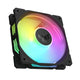 ASUS TUF Gaming TR120 ARGB Reverse Fan - Triple Pack Computerkabinet Ventilator 12 cm Sort