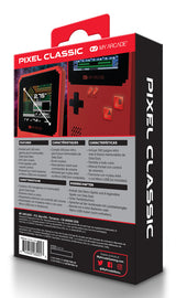 My Arcade Pixel Classic bærbar spilkonsol Sort, Rød
