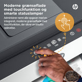 HP Smart Tank 7605 Trådløst All-in-One Farve Printer, Tosidet print; Kopimaskine, scanner