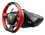 Thrustmaster Ferrari 458 Spider Sort, Rød USB Rat + Pedaler Xbox One