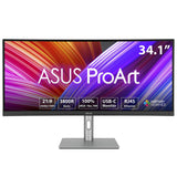 ASUS ProArt PA34VCNV computerskærm 86,6 cm (34.1") 3440 x 1440 pixel UltraWide Quad HD LCD Sort