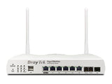 DrayTek Vigor 2866AX: Gfast Modem-Firewall trådløs router Gigabit Ethernet Dual-band (2,4 GHz / 5 GHz) Grå