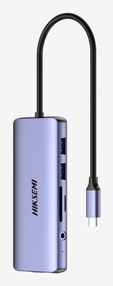 Hiksemi HS-HUB-DS11 interface hub USB Type-C Grå