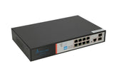 Extralink EX.8222 netværksswitch Administreret L2/L4 Gigabit Ethernet (10/100/1000) Strøm over Ethernet (PoE) 1U Sort