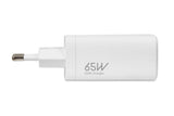 iBox ILUC65W oplader til mobil enhed Universel Hvid Vekselstrøm Hurtig opladning Indendørs