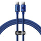 Baseus CAJY000603 USB-kabel USB 2.0 1,2 m USB C 0,48 Gbit/sek. 100 W Blå