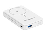 Wozinsky 5907769369322 powerbank Lithium polymer (LiPo) 10000 mAh Trådløs opladning Hvid
