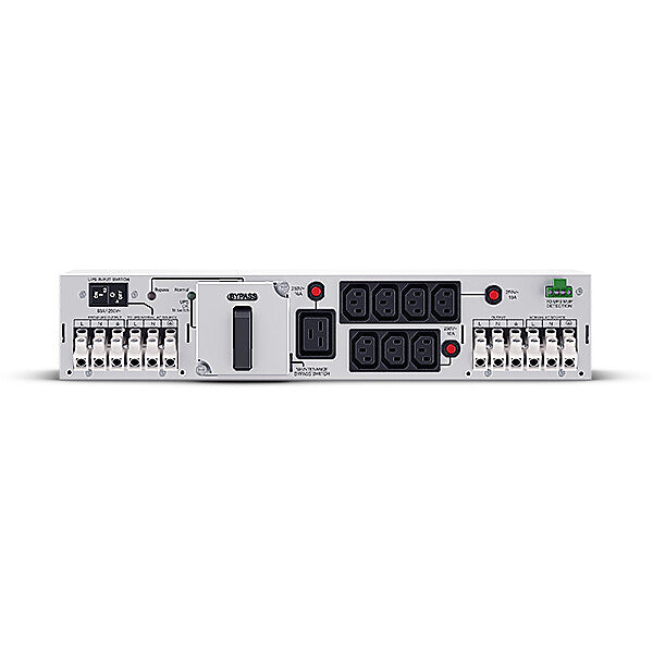 CyberPower MBP63AHVHW82U strømforsyningsenhed (PDU) 8 AC stikkontakt(er) 2U Sort, Sølv