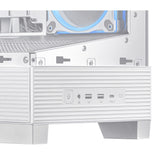ASUS A31 Plus TG ARGB WHITE Midi Tower Hvid