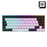 Sharkoon SKILLER SGK50 S3 tastatur Spil USB QWERTY Tysk Hvid