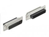 DeLOCK 66835 kabel kønsskifter D-Sub 44pin 2x RJ-45 Beige