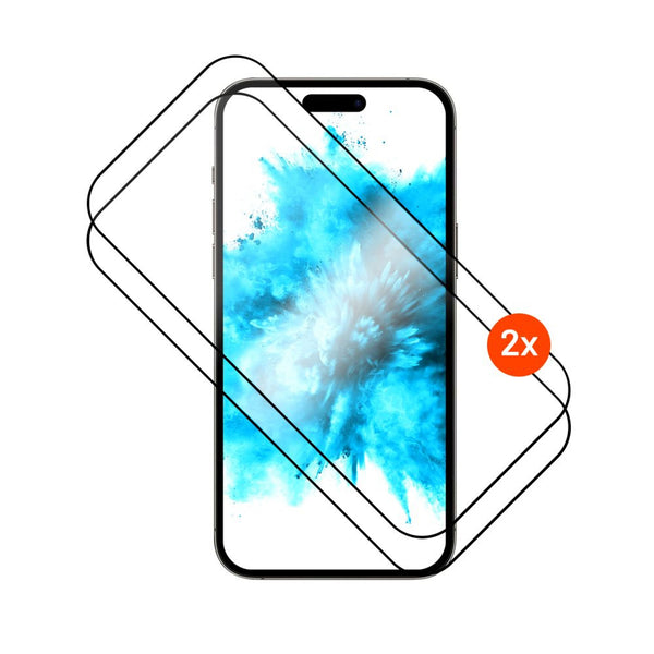 FIXED FIXGFADA-1603-BK Skærm og -bagsidebeskytter til mobiltelefon Klar skærmbeskytter Apple 2 stk