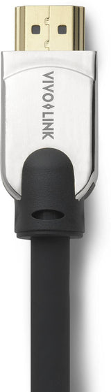 Vivolink PROHDMIHDMFM3 HDMI-kabel 3 m Sort