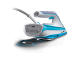 Braun TexStyle 5 SI 5006 BL Tør & dampstrygejern Keramisk strygesål 2600 W Blå, Grå, Hvid