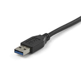 StarTech.com USB31AC1M USB-kabel USB 3.2 Gen 2 (3.1 Gen 2) 1 m USB A USB C 10 Gbit/sek. Sort